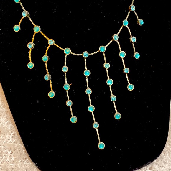 Turquoise Silver Necklace - Picture 3 of 3